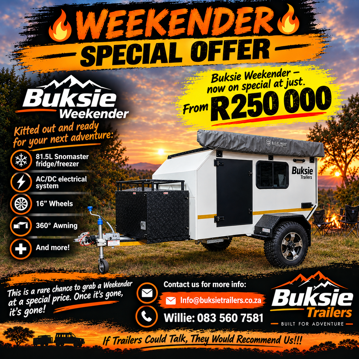 Weekender Special Offer